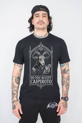 Camiseta Unissex Preta Caipiroto