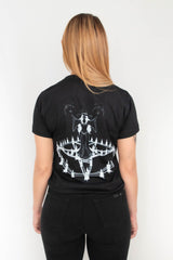 Camiseta Babylook Preta Feitiço da Bruxa