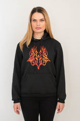 Moletom Unissex canguru preto bode