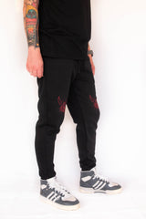 Calça Unissex Moletom com punho Olhos