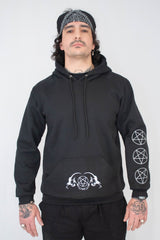 Moletom Unissex canguru Pentagrama Bodes