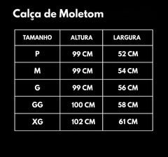 Calça Unissex de Moletom Morcegos