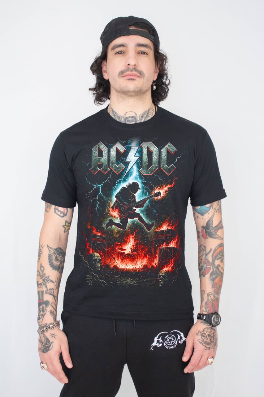 Camiseta Unissex AC/DC 2