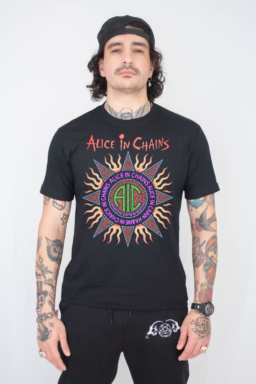 Camiseta Unissex ALICE IN CHAINS 2