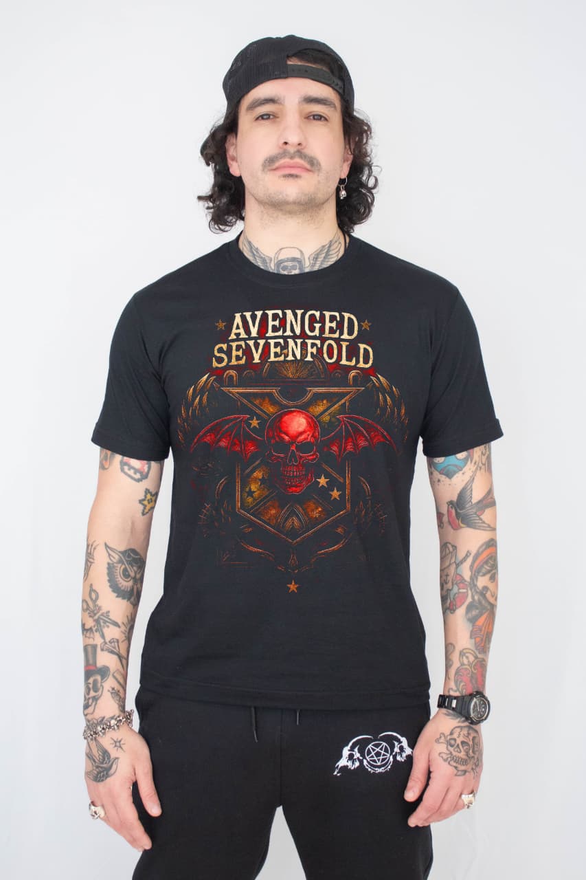 Camiseta Unissex AVENGED SEVENFOLD