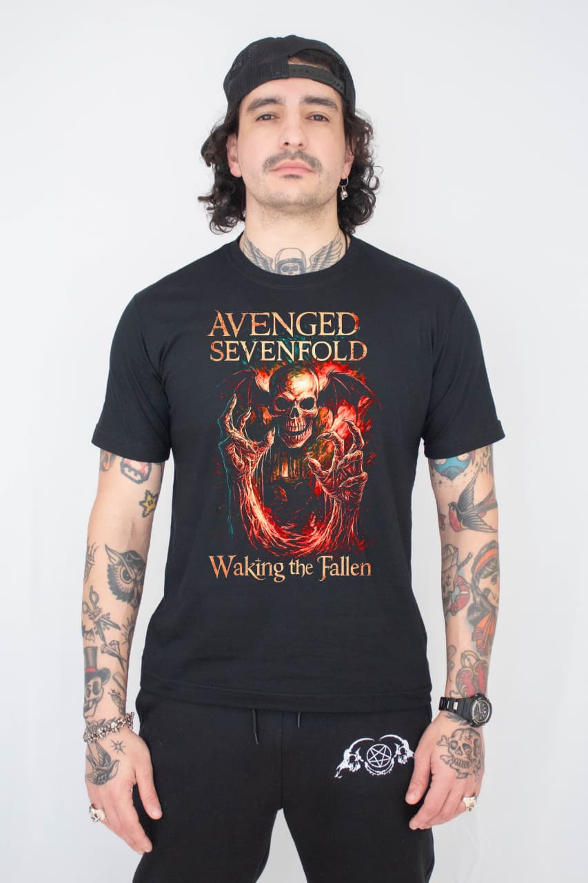 Camiseta Unissex AVENGED SEVENFOLD 2