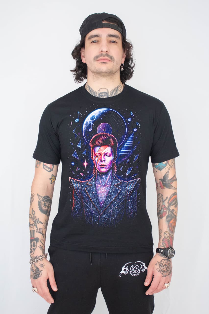 Camiseta Unissex  DAVID BOWIE