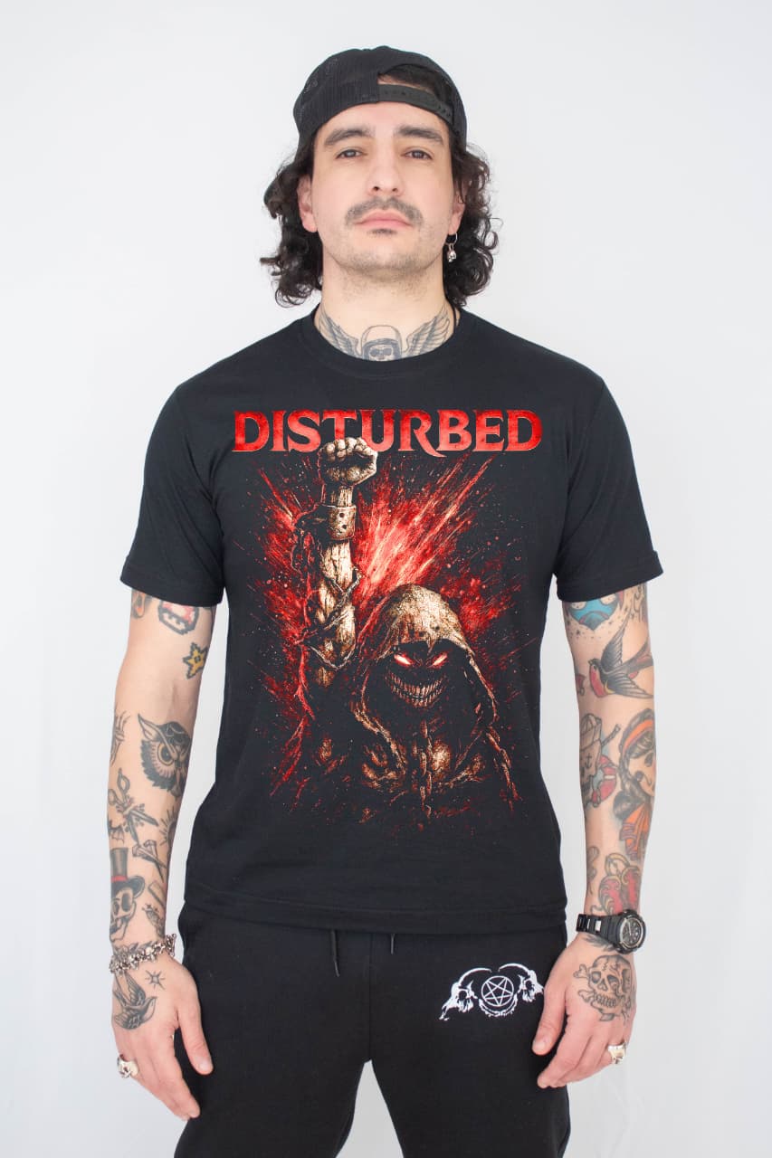 Camiseta Unissex  DISTURBED