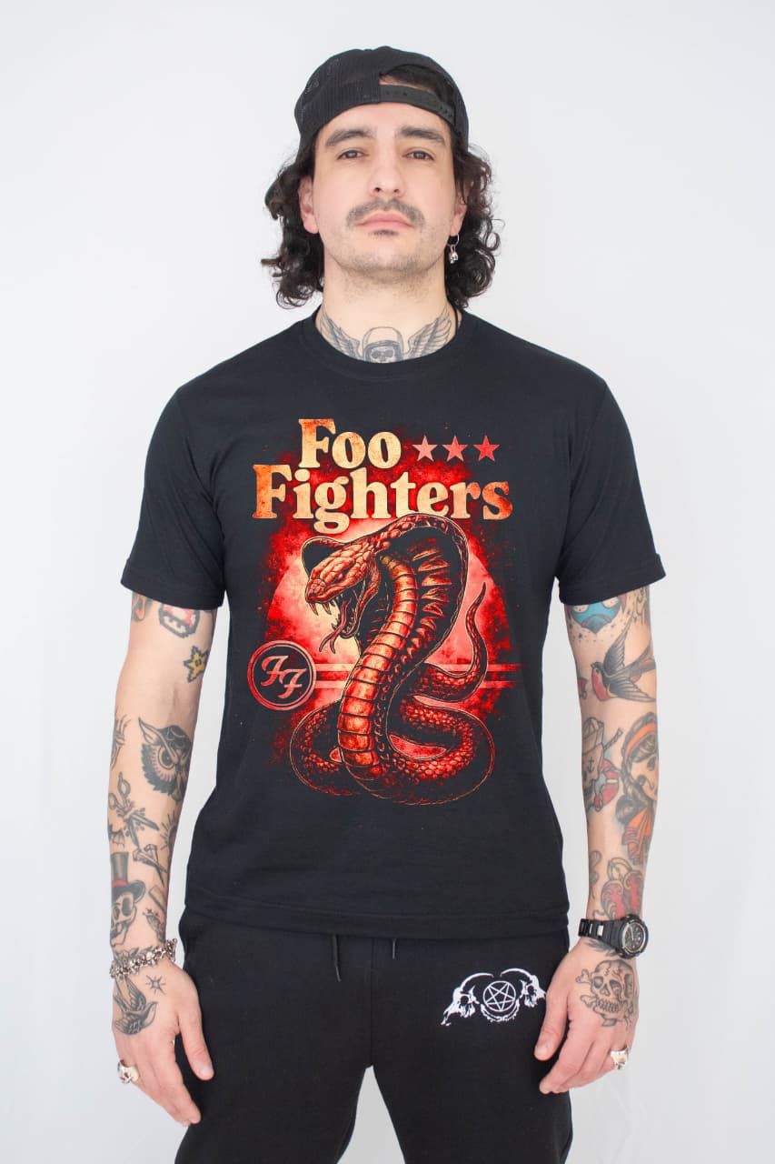 Camiseta Unissex  FOO FIGHTERS 2