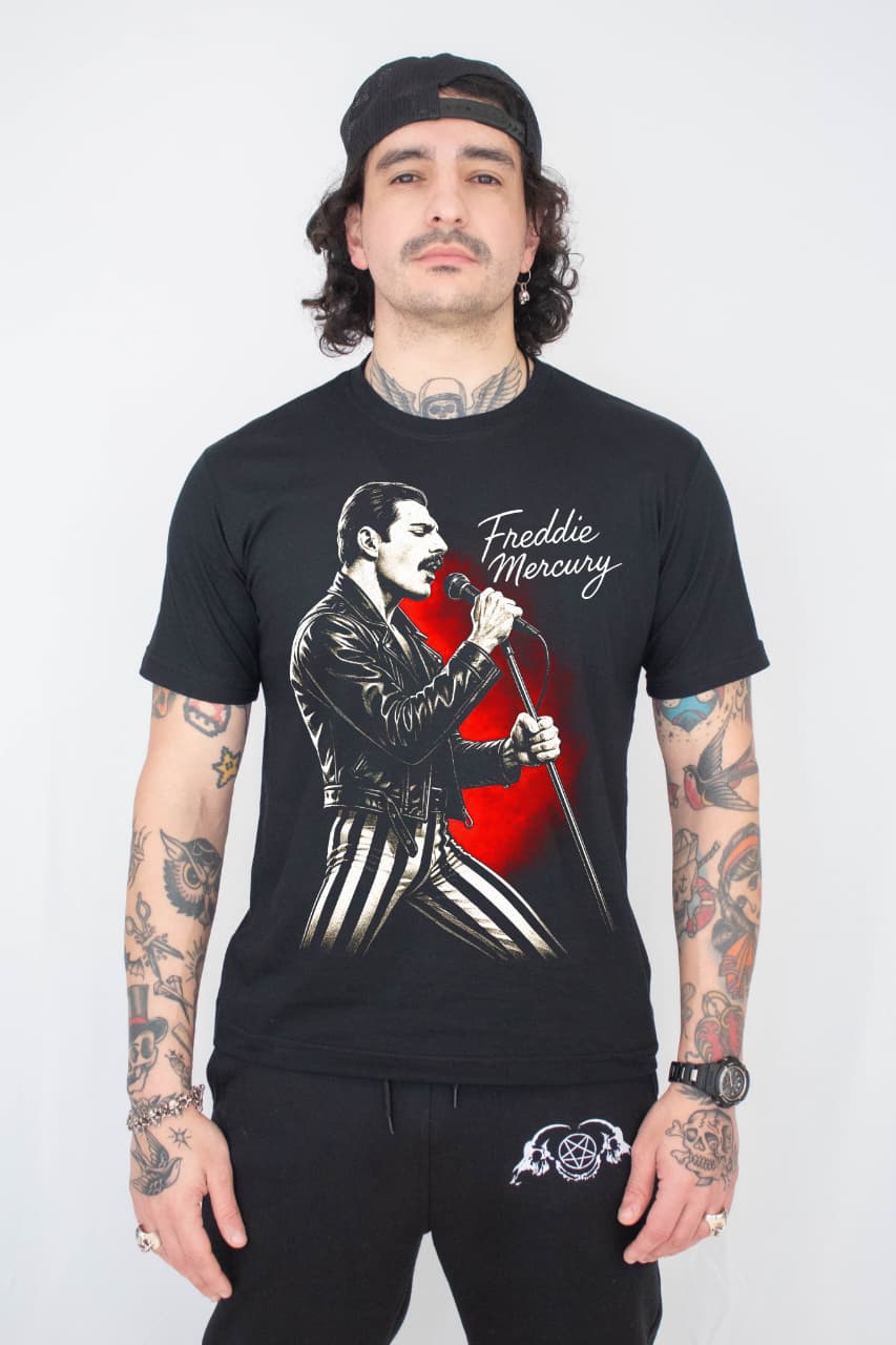 Camiseta Unissex  FREDDIE MERCURY