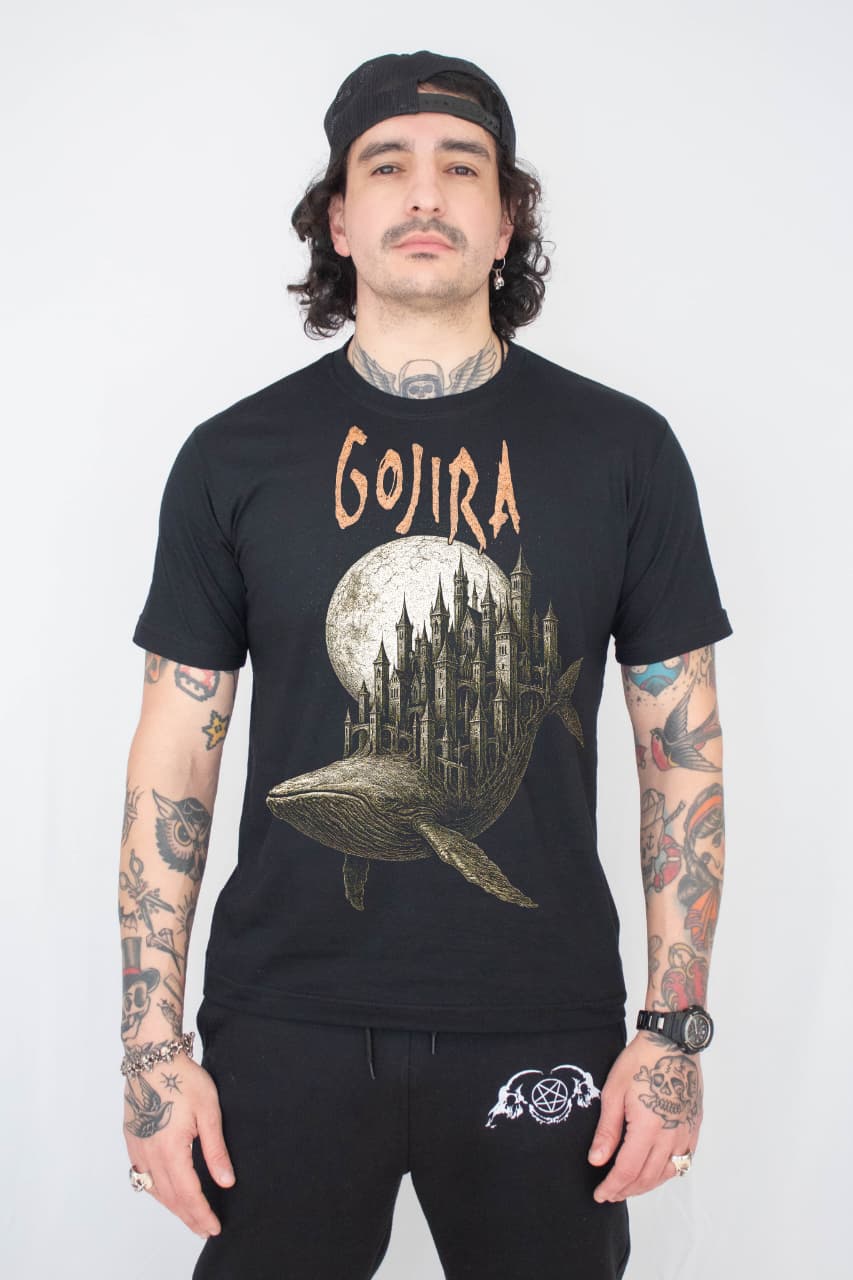 Camiseta Unissex  GOJIRA