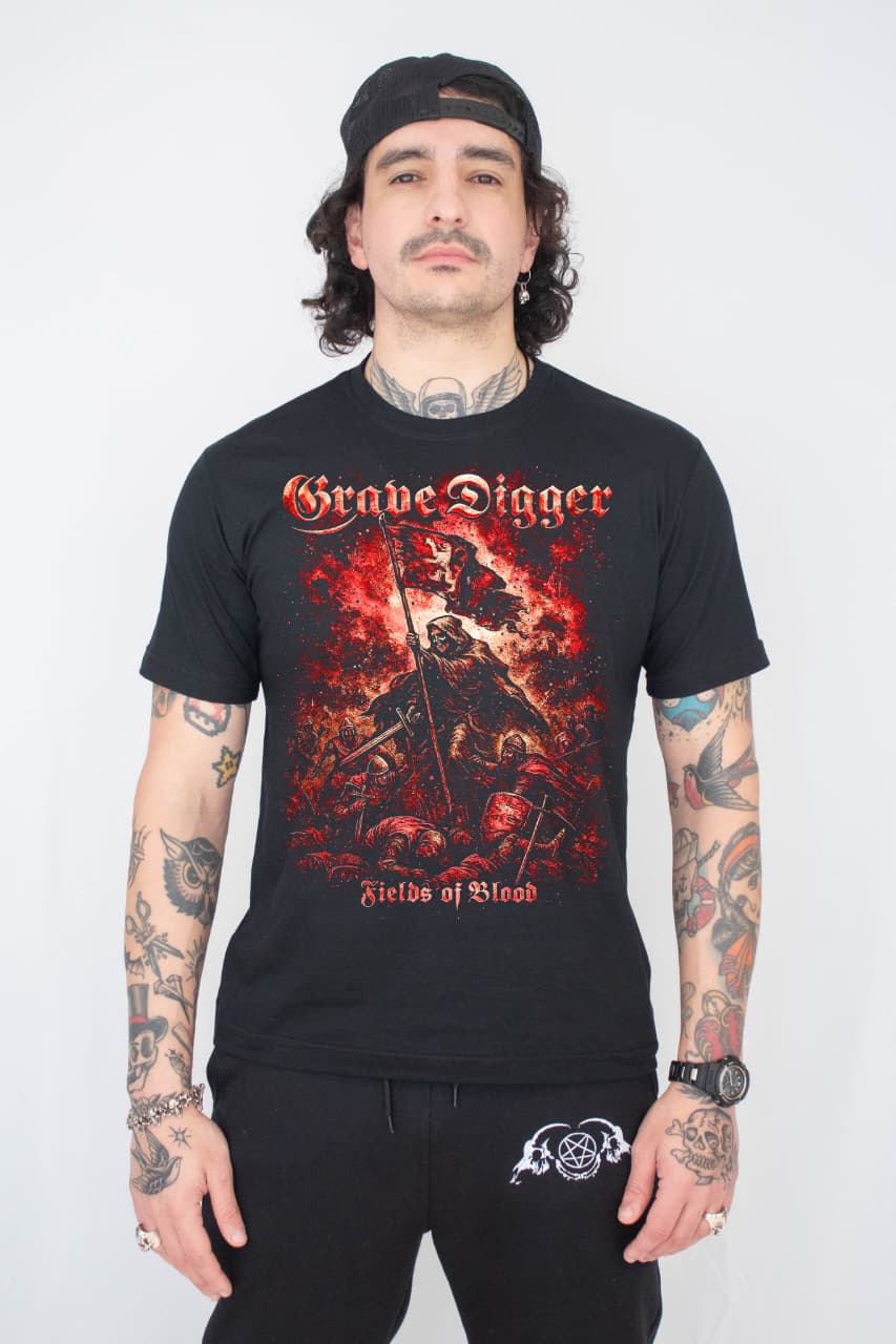 Camiseta Unissex GRAVE DIGGER