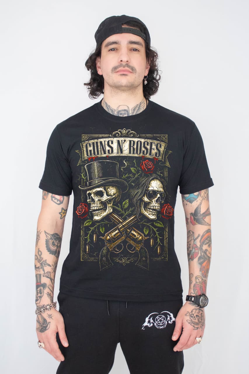 Camiseta Unissex GUNS N' ROSES 2