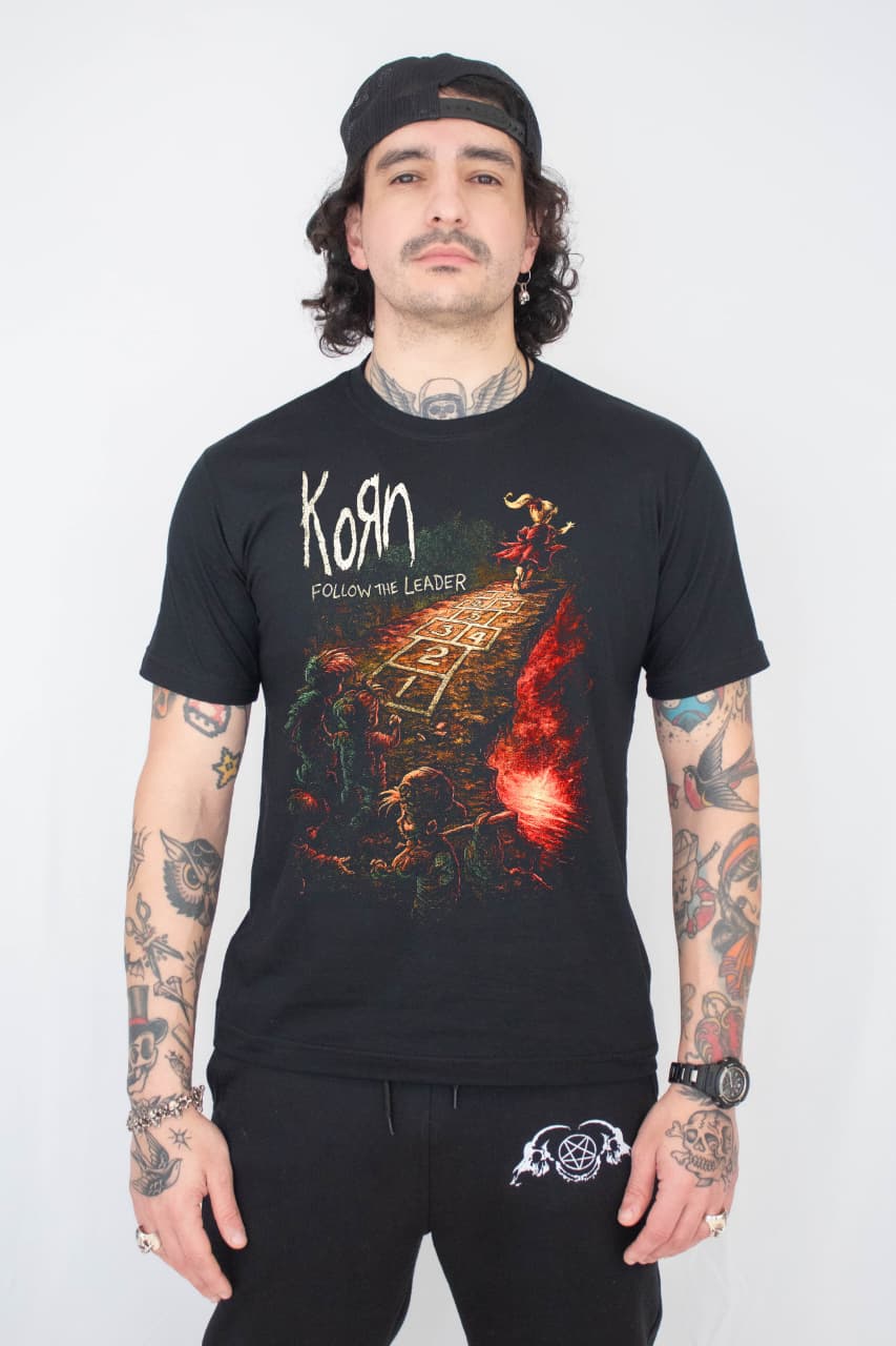 Camiseta Unissex  KORN