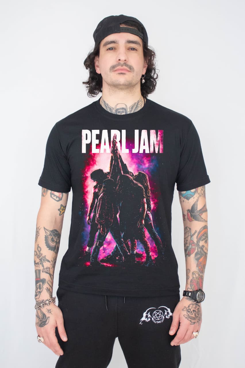 Camiseta Unissex  PEARL JAM