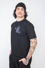 Camiseta Unissex preta Scary