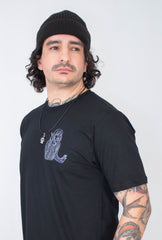 Camiseta Unissex preta Scary