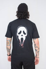 Camiseta Unissex preta Scary
