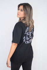 Camiseta Unissex Preta There is my Coffee