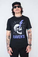 Camiseta Unissex Preta Raven's Raio