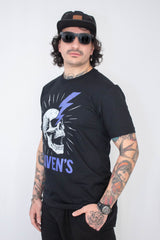 Camiseta Unissex Preta Raven's Raio