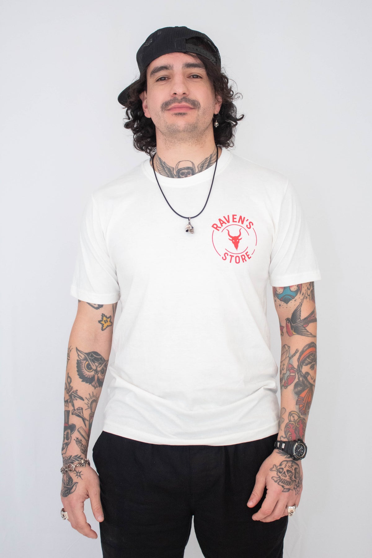 Camiseta Unissex Off-White Raven's 2