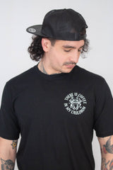 Camiseta Unissex Preta There is my Coffee