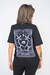 Camiseta Unissex Preta The Lovers