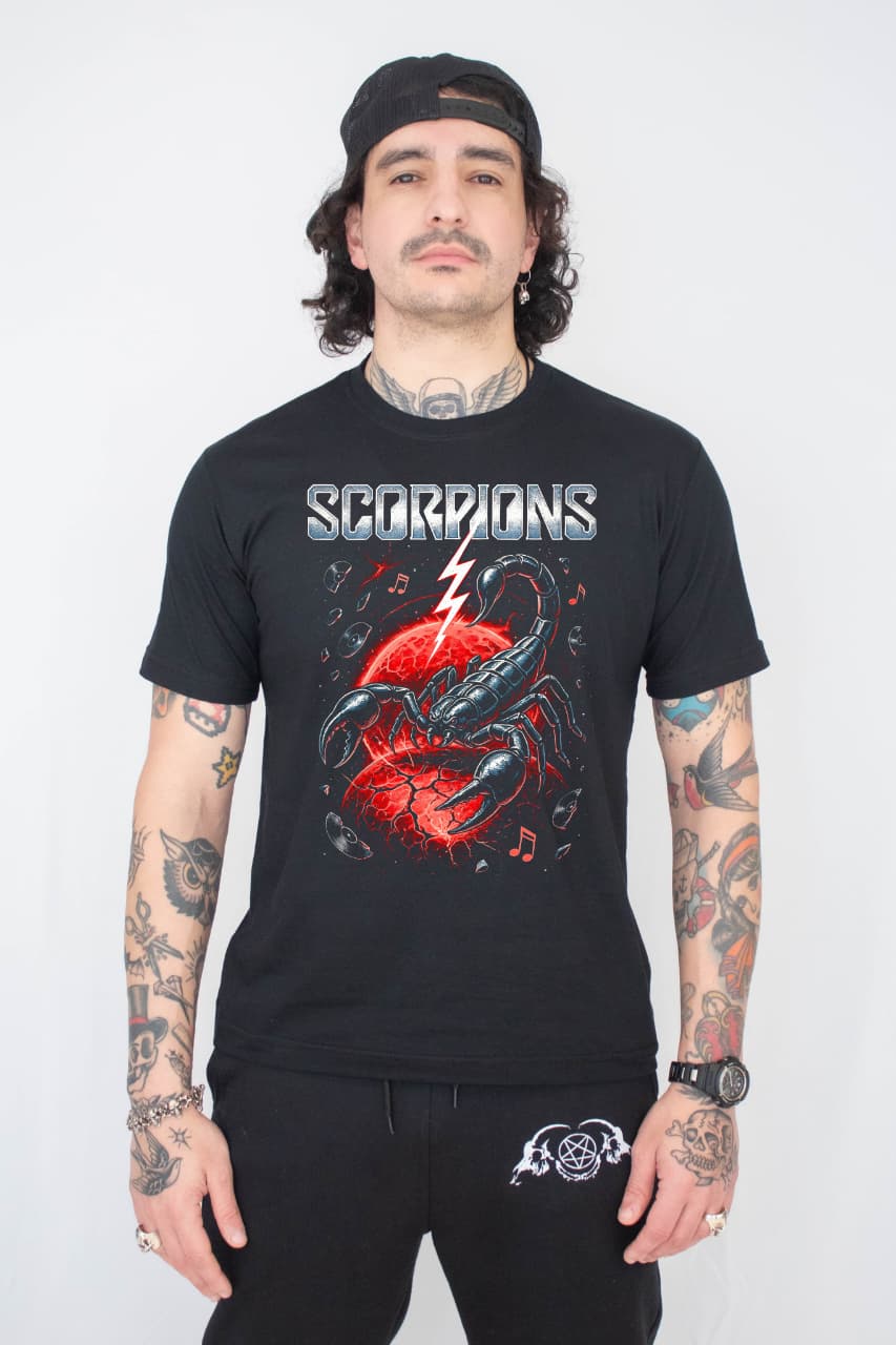 Camiseta Unissex SCORPIONS 2