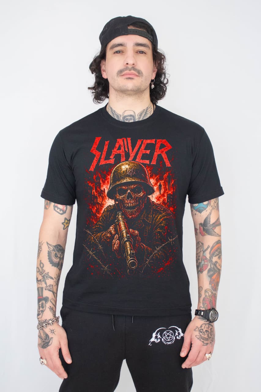 Camiseta Unissex SLAYER