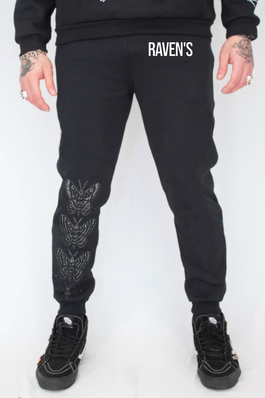 Calça Unissex de Moletom Borboletas