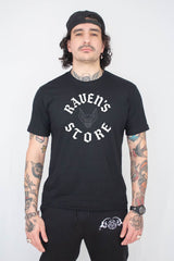 Camiseta Unissex Preta Morcego Ravens